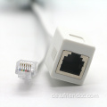 6p6c Spiralgewinne RJ11/RJ22/RJ45 Telefonkabel